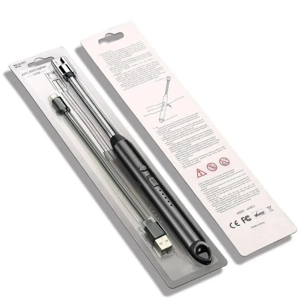 Rechargeable Electric Lighter with 360° Flexible Neck
