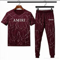Men Maroon Marble Print Track Suit AMIRT