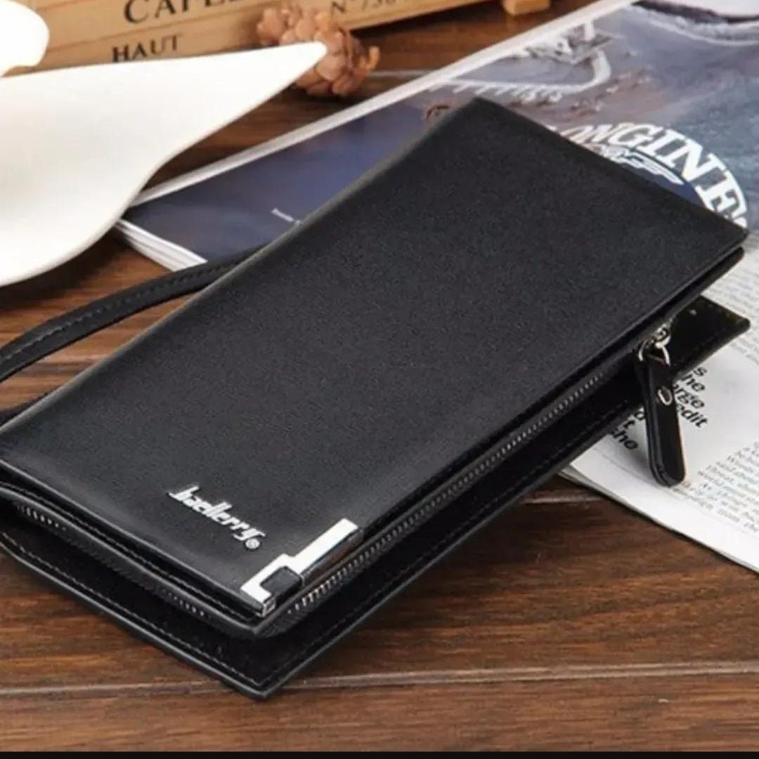 Men's Leather Wallet 6-Layer Secure Storage