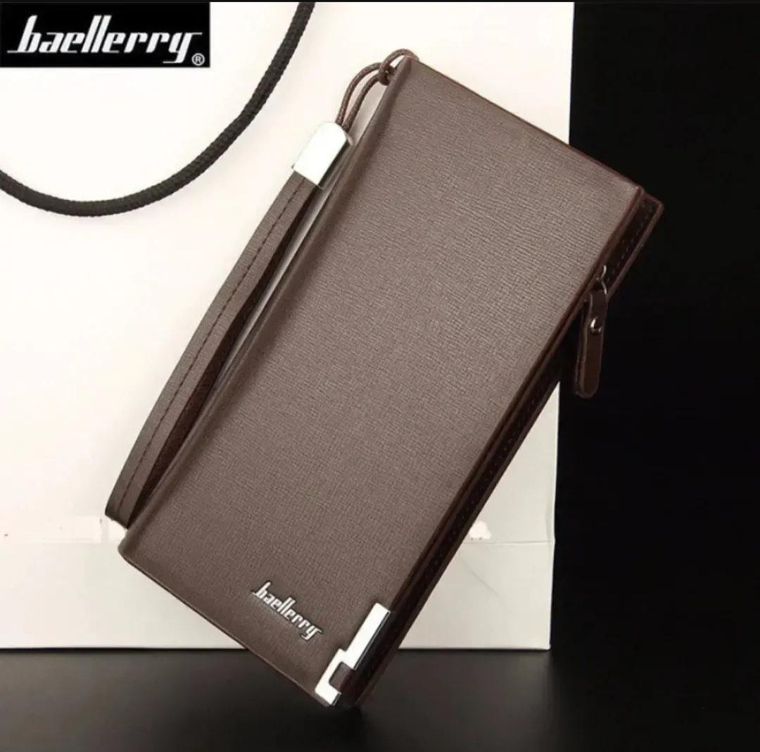 Men's Leather Wallet 6-Layer Secure Storage