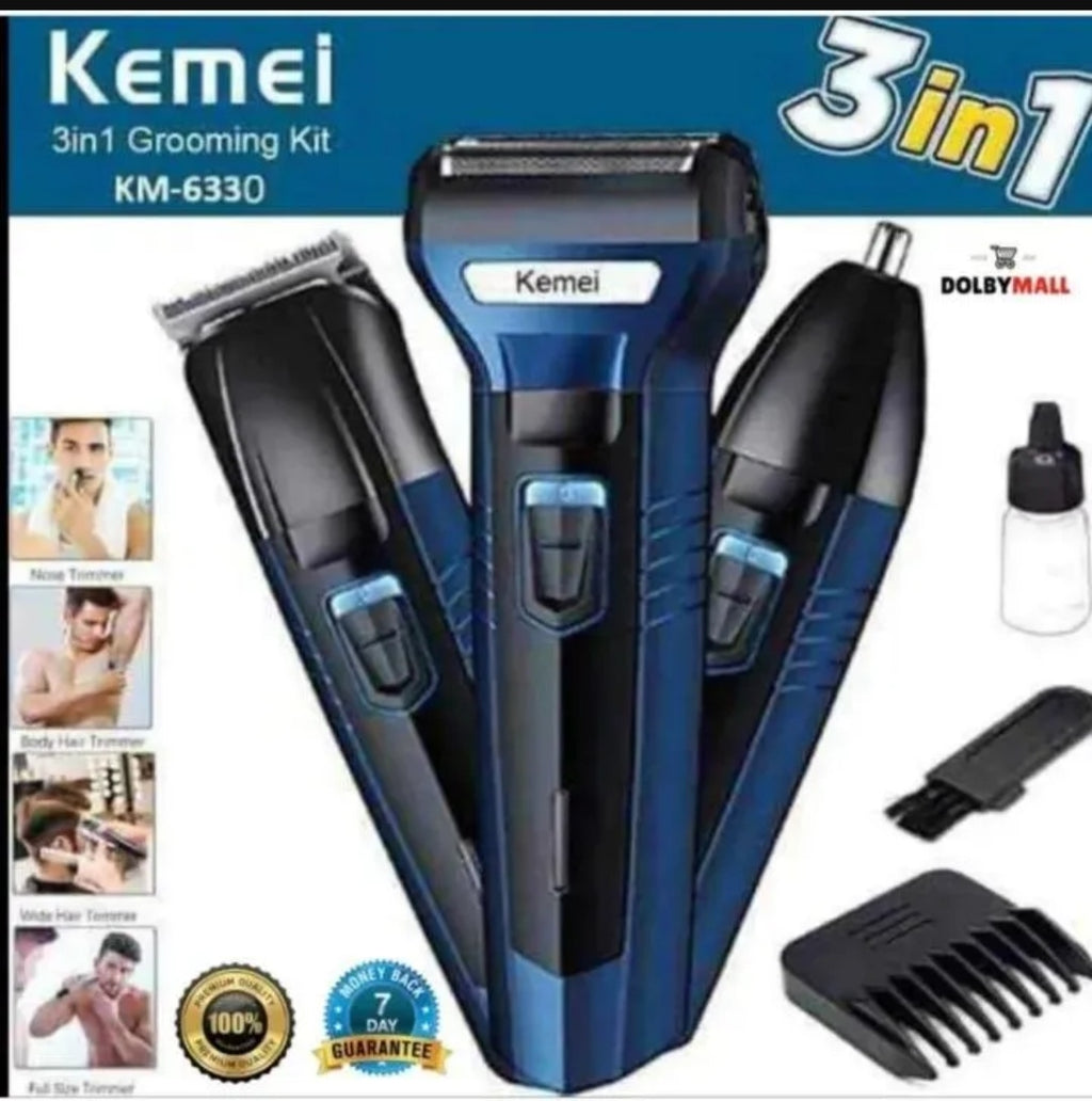 Kemel 3in1 Hair Trimmer Kit