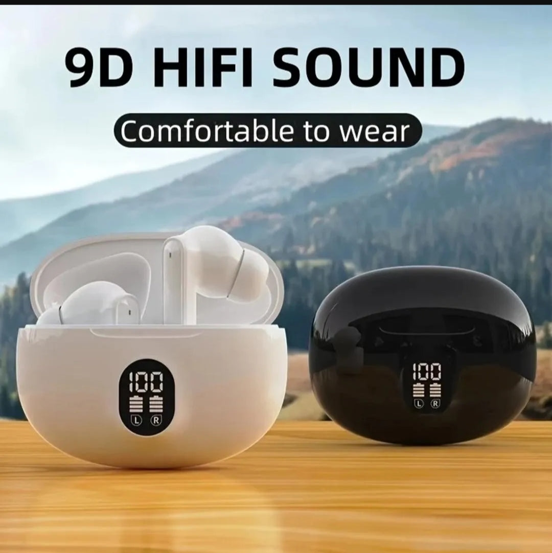 Crystal Clear Wireless Earbuds