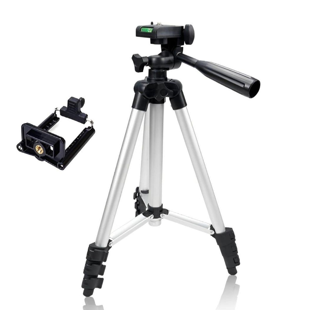 3.5ft Adjustable Tripod Stand for Mobile & Camera with Bag
