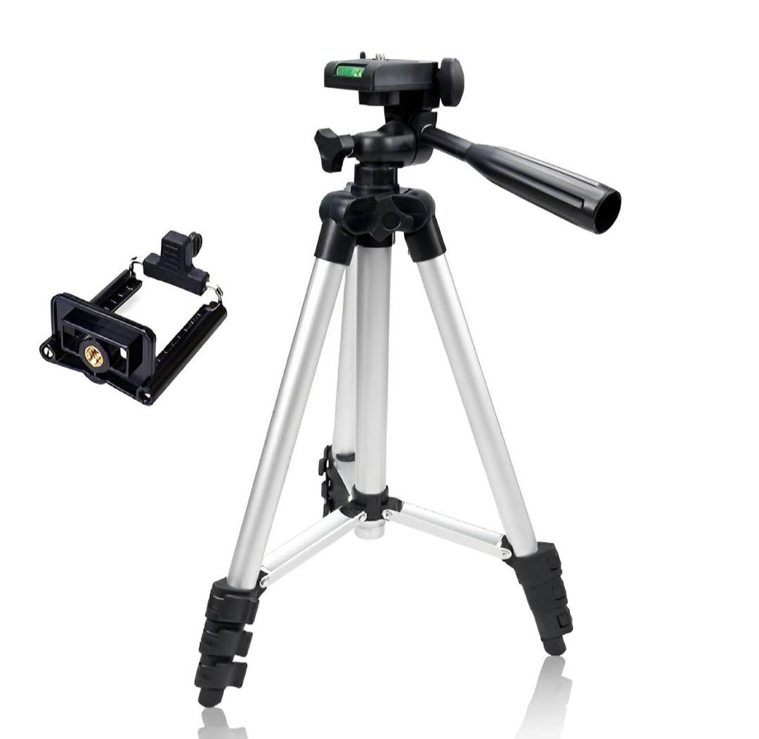 3.5ft Adjustable Tripod Stand for Mobile & Camera with Bag