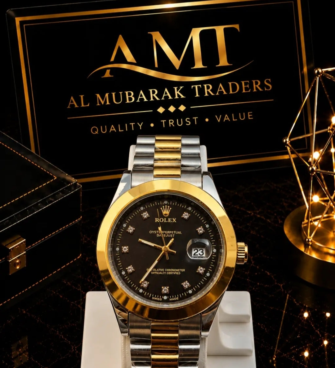 Men's Premium Analogue Watch - Stainless Steel