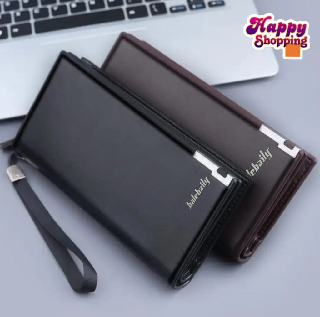 Men's Leather Wallet 6-Layer Secure Storage