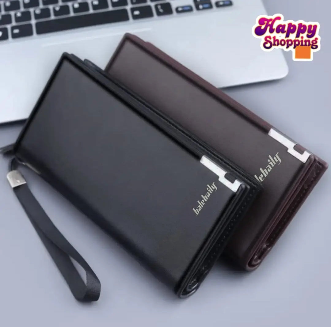 Men's Leather Wallet 6-Layer Secure Storage